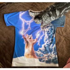 고양이 침공 티셔츠